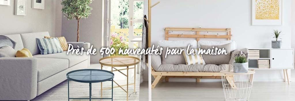 Près de 500 nouveautés pour la maison : evenenement shopping sur Jardindeco.com